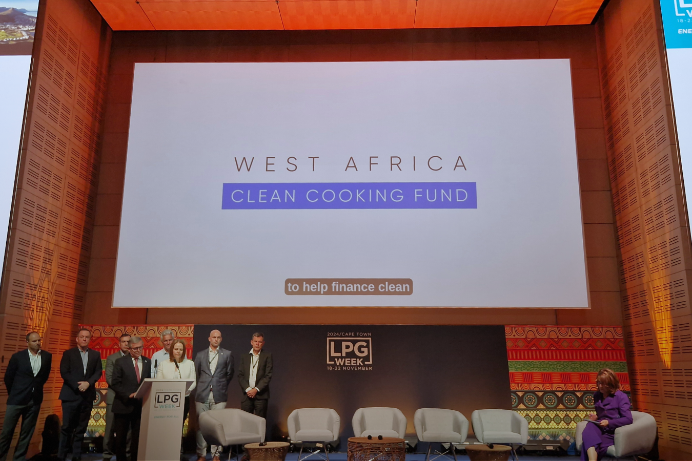 On-stage presentation